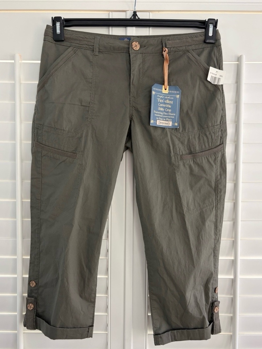 Democracy NWT Convertible Utility Crop